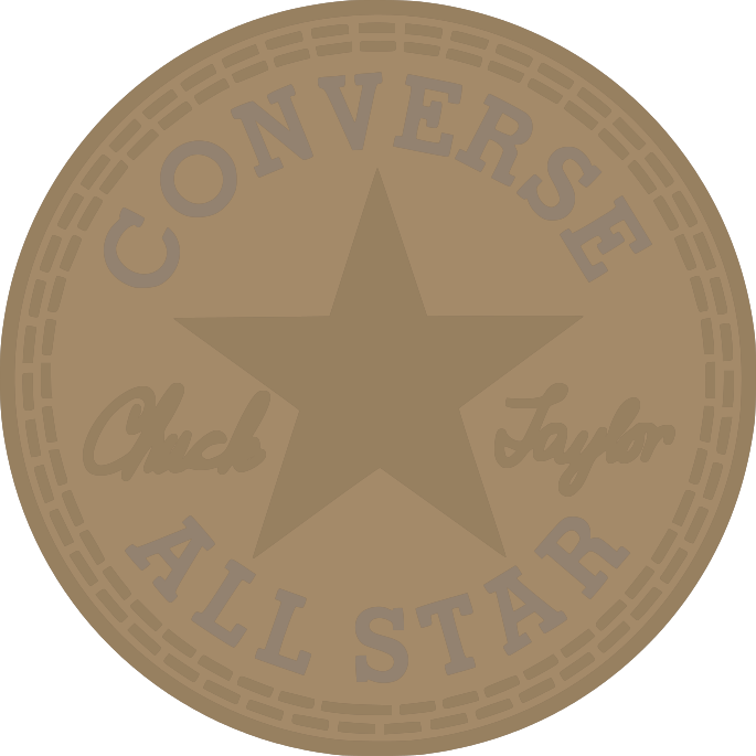 #40 Converse Chuck Taylor All Star, Converse All Star, - Circle (685x685), Png Download
