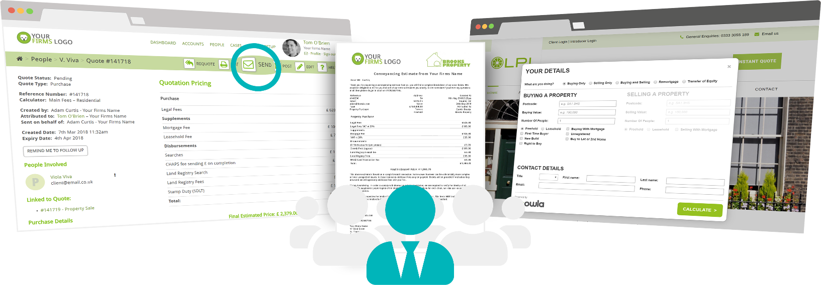 Conveyancing Calcualtor - Conveyancing (1633x568), Png Download