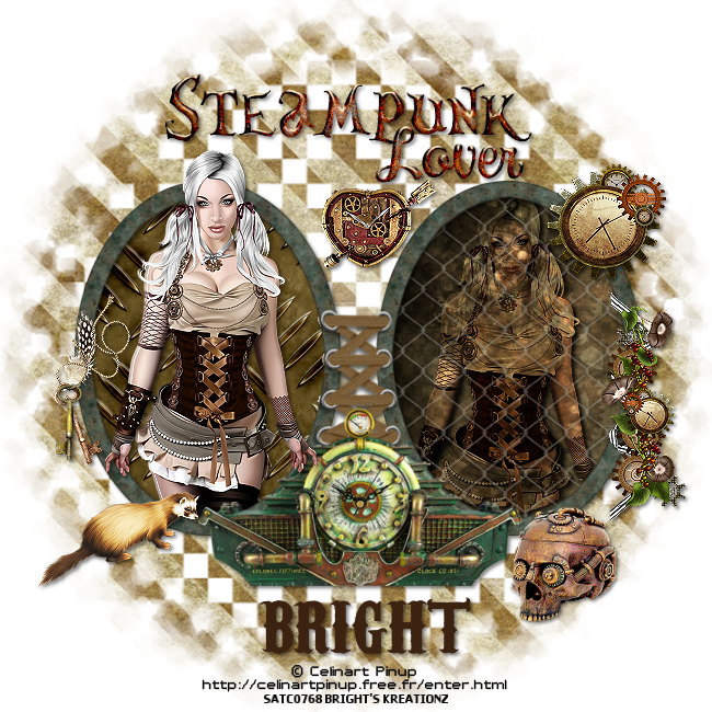 Font Of Choice I Used Carnivalee Freakshow - Cool Steampunk Desk Clock Mantle Steam Punk Sci-fi, (650x650), Png Download