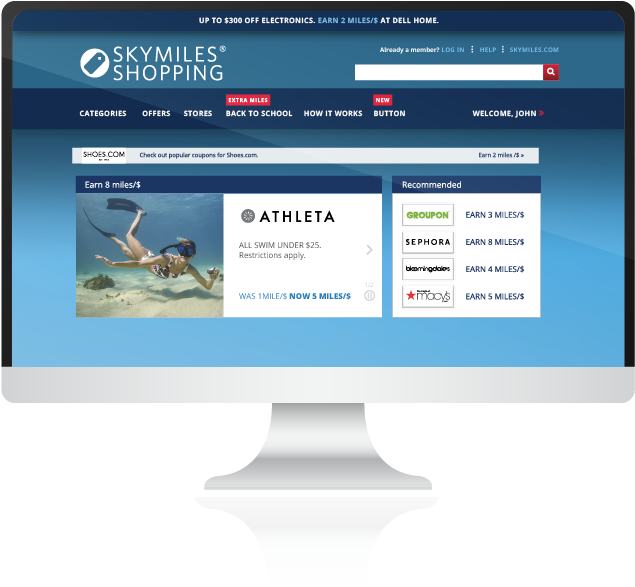 Earning Miles Has Never Been So Easy - Skymiles (670x630), Png Download