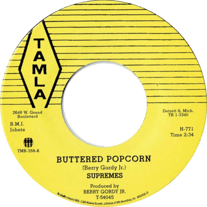 The Supremes * 1961 (released - Miracles Shop Around Original Detroit (700x698), Png Download