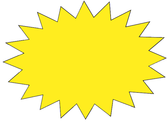 *ster* Fluor Karton G E E L Diam - Shazam Onomatopoeia (640x640), Png Download