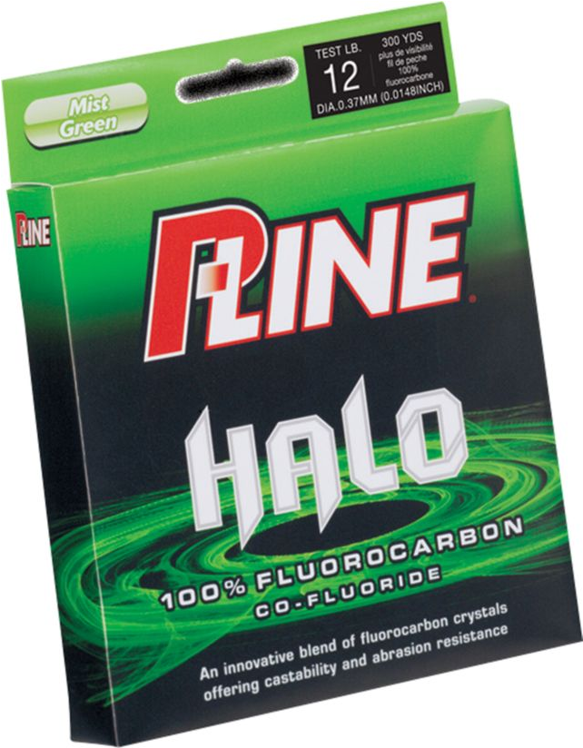 P-line Prem Fluor Coated Line Moss Green 300yd 15lb - P-line Halo Fluorocarbon Line 15 Pound (1096x823), Png Download