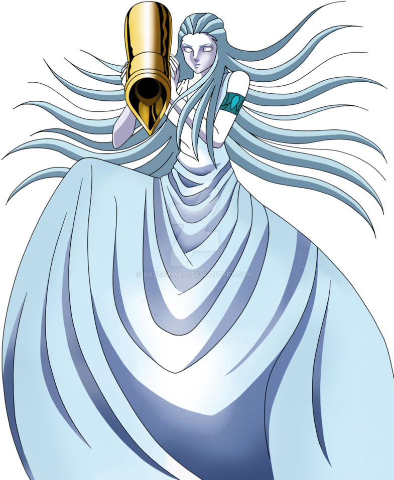 Vector Library Aquarius Drawing Goddess - Acuario Caballeros Del Zodiaco (795x1006), Png Download