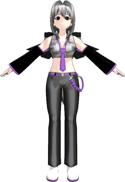 Haku Yowane Model - Shisui Set Of Casting (480x640), Png Download