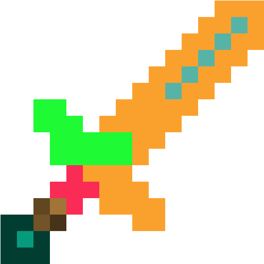 Download Minecraft Swords Minecraft Diamond Sword Png Image With No Background Pngkey Com