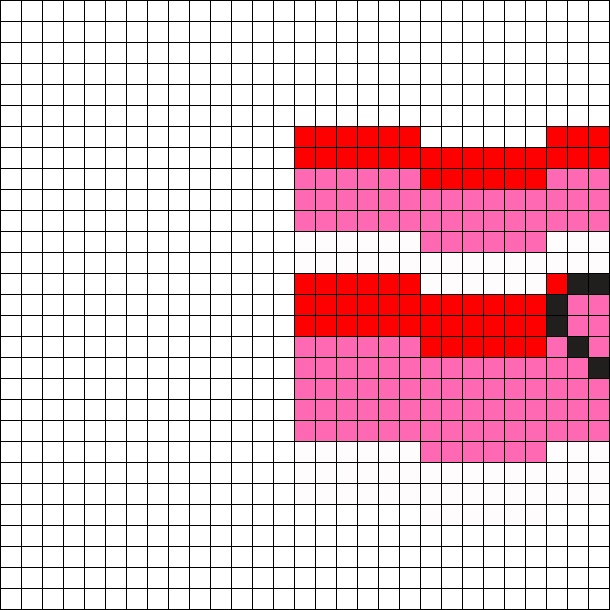Nyan Valentine Part2 Perler Bead Pattern Nyan Cat, - Incredibles 2 Perler Beads (610x610), Png Download