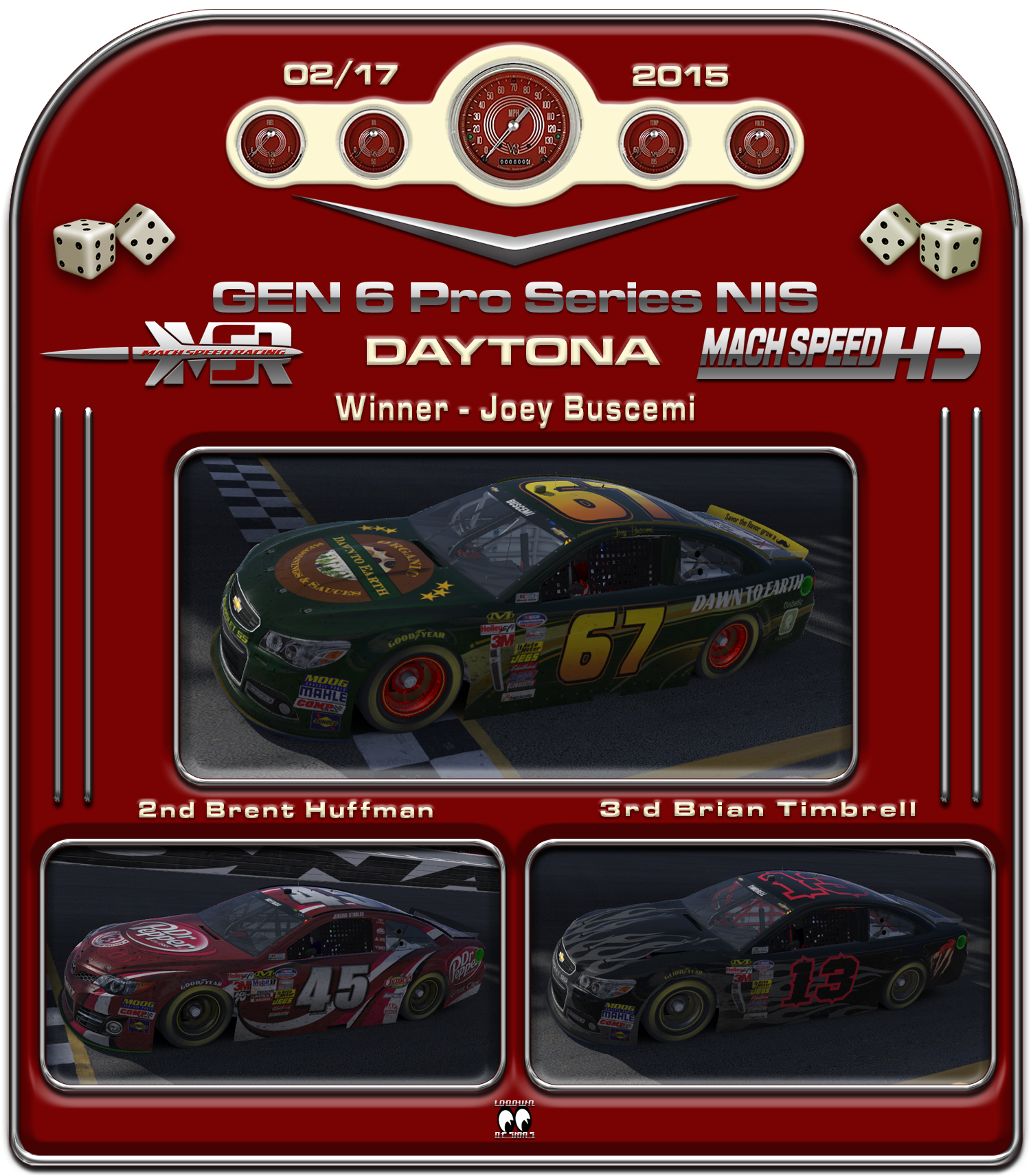 Congratulations To Joey Buscemi - Dice (1584x1800), Png Download