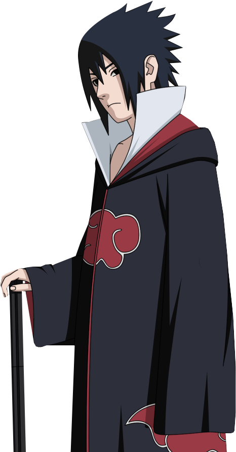 Sasuke Akatsuki - Uchiha Sasuke Side View (765x889), Png Download