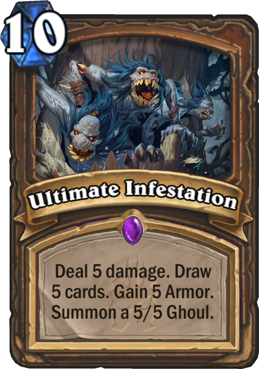 Trump On Twitter - Infestação Total Hearthstone (2000x2000), Png Download