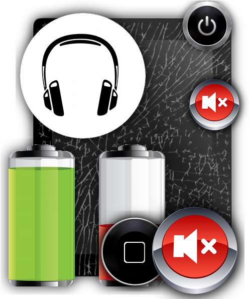 Cracked - Mobile Phone (602x595), Png Download