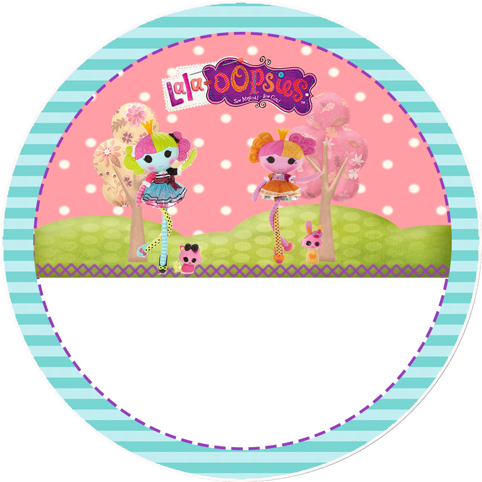 Free Printable Mini Kit - Lala-oopsies Sew Magical Sew Cute Giant Coloring & (945x945), Png Download