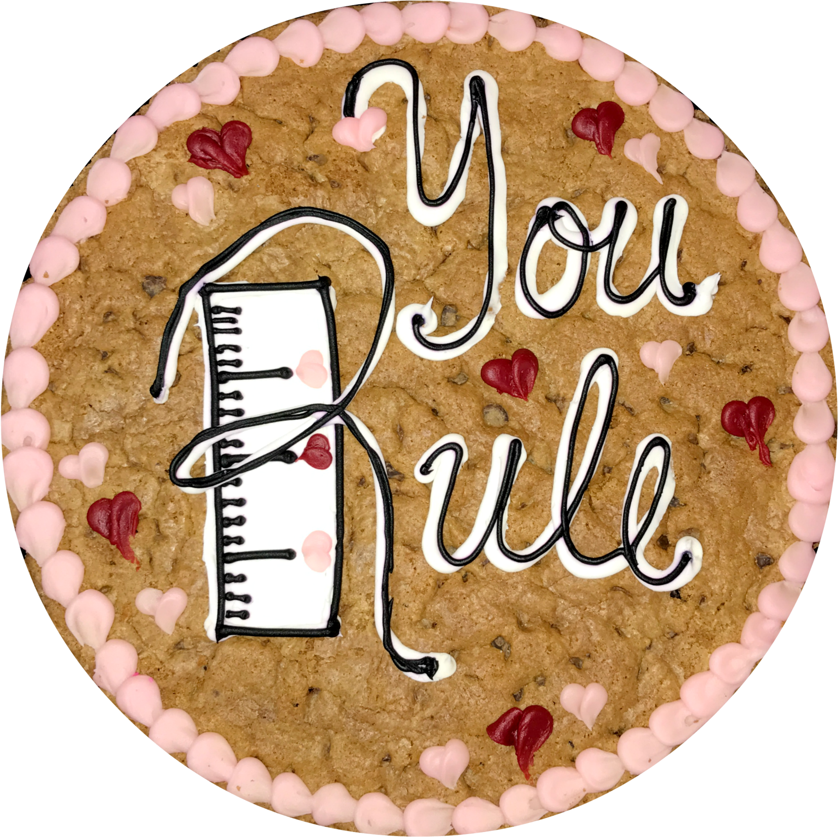 You Rule V=1485984854 - Cookie Cake (2048x2048), Png Download