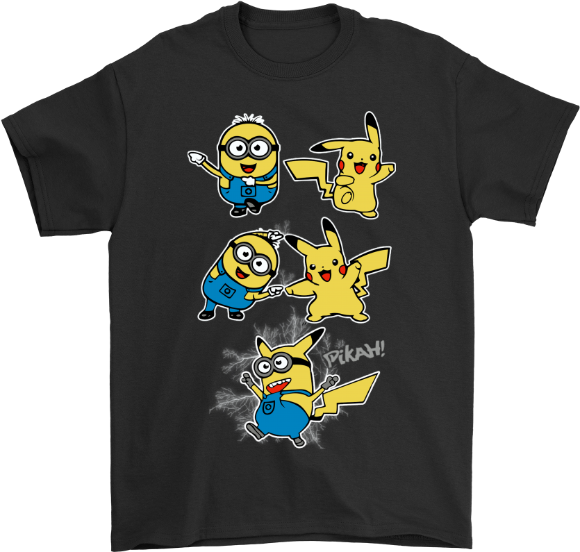 Despicable Me Minions And Pikachu Pokemon Fusion Shirts - If You Dont Listen To You Will Never Understand Shirt (1000x1000), Png Download
