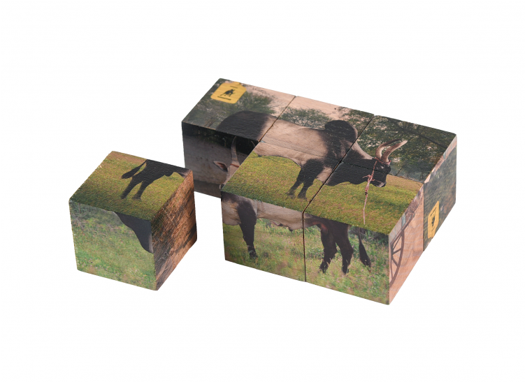 Wooden Cube - Plywood (750x750), Png Download