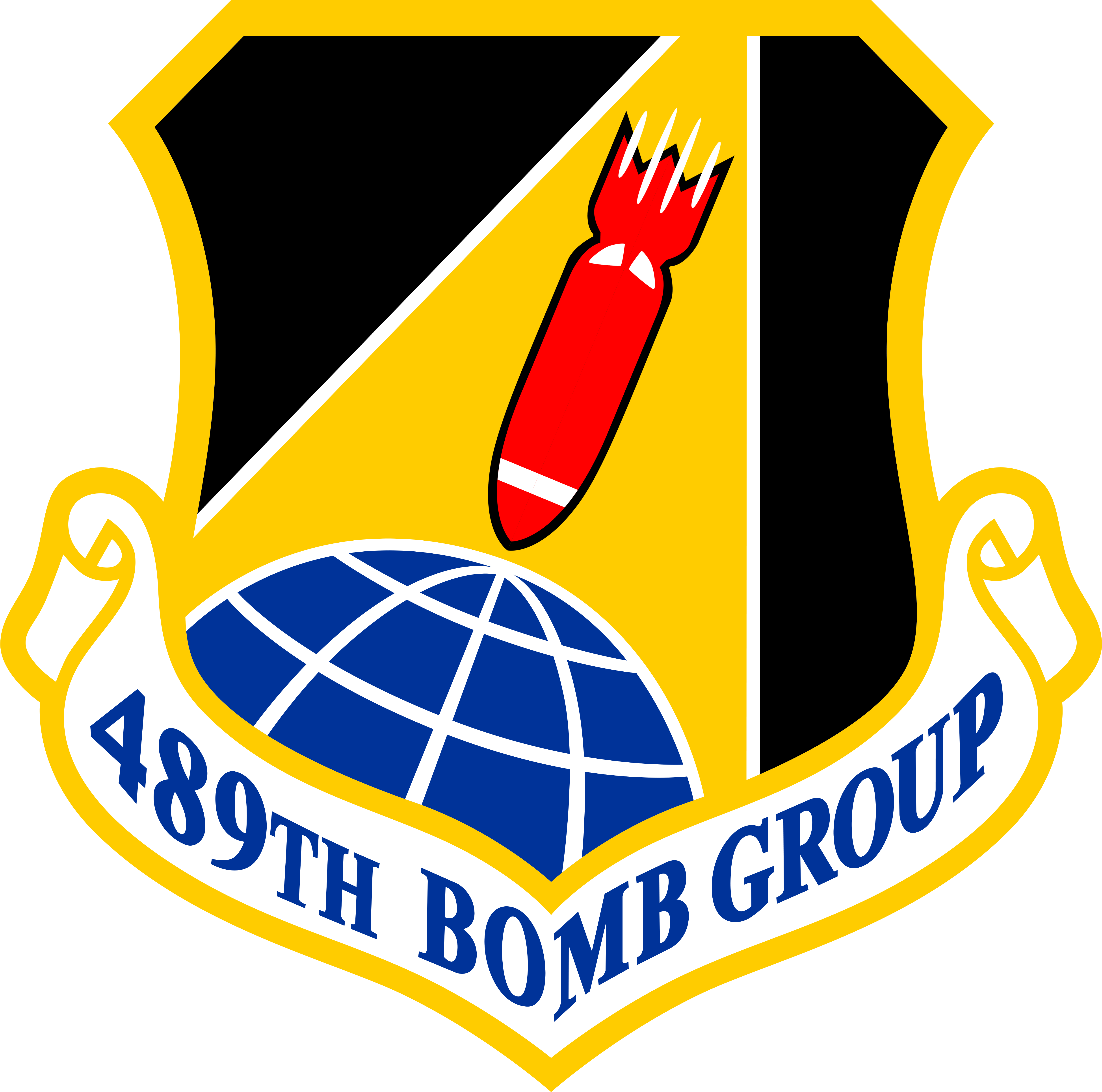 489th Bomb Group - 489 Bomb Group (5000x5000), Png Download