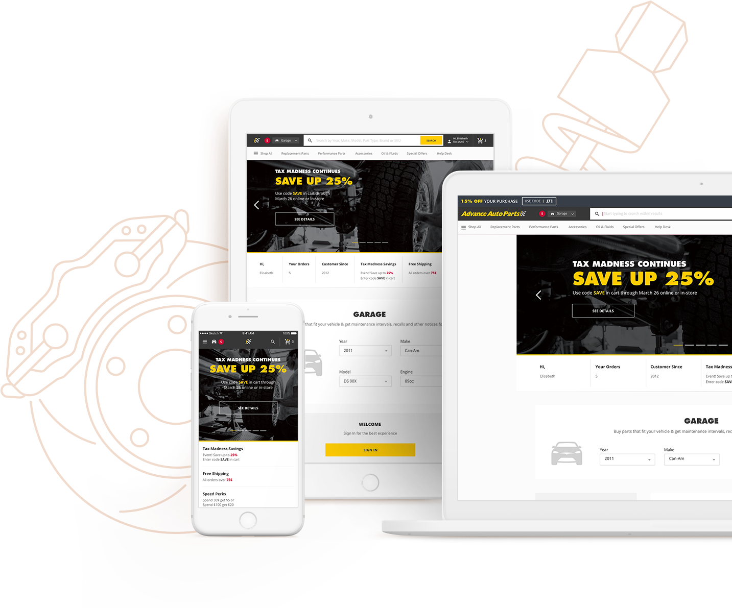 Advance Auto Parts Logotype - Mobile Phone (1600x1200), Png Download