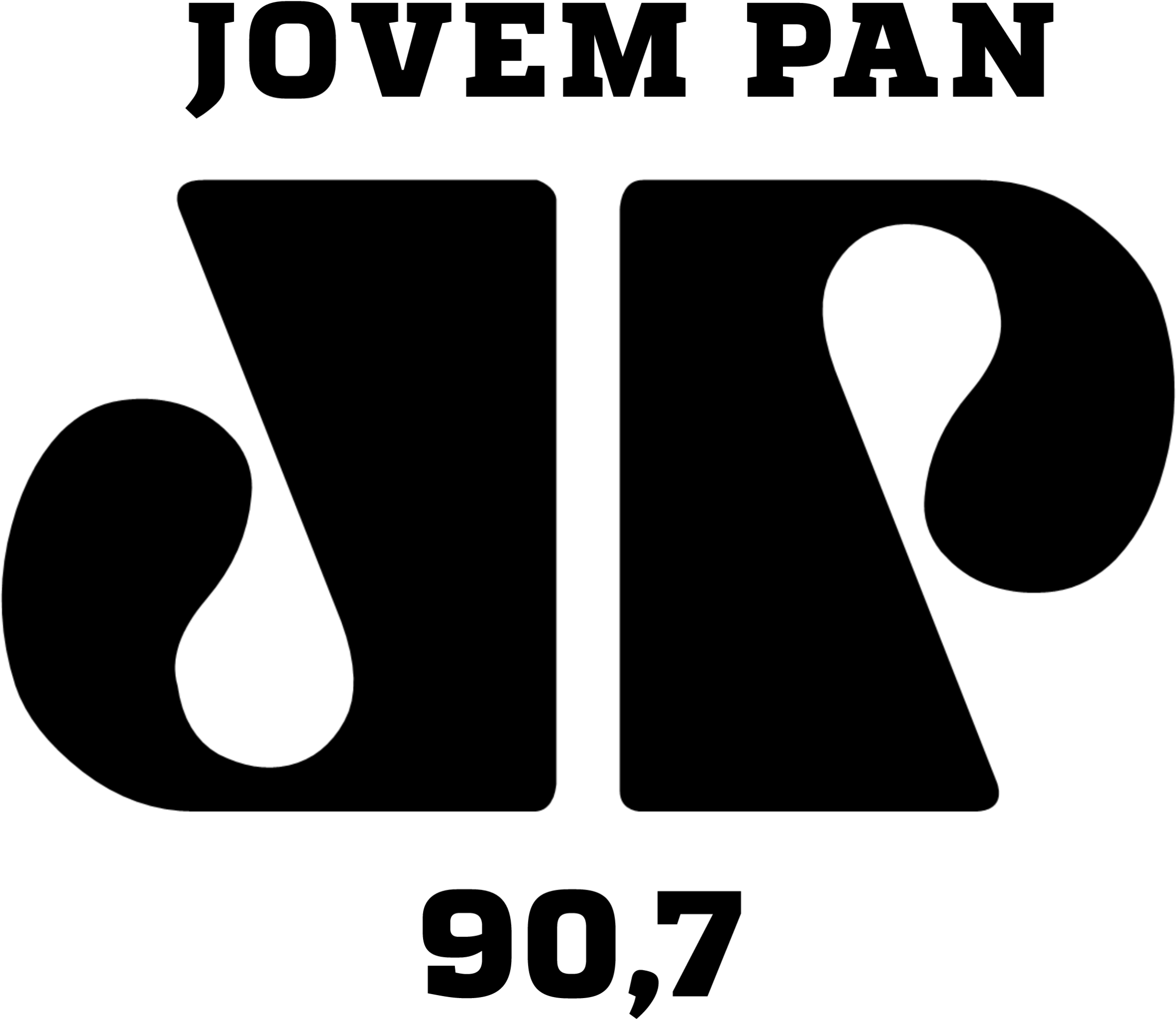 Logo Jovem Pan 90,7 Fm Grande Porto Alegre - Jovem Pan Jericoacoara 91 7 Fm (3264x3264), Png Download
