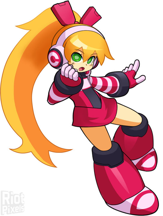 Call Mighty Number 9 (543x720), Png Download