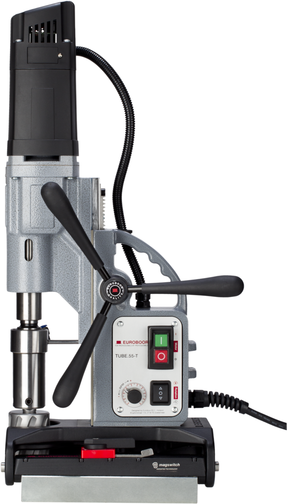 Hmt Tube55t Pipe Clamp Tapping Magnet Drill - Yevroboor (683x1024), Png Download