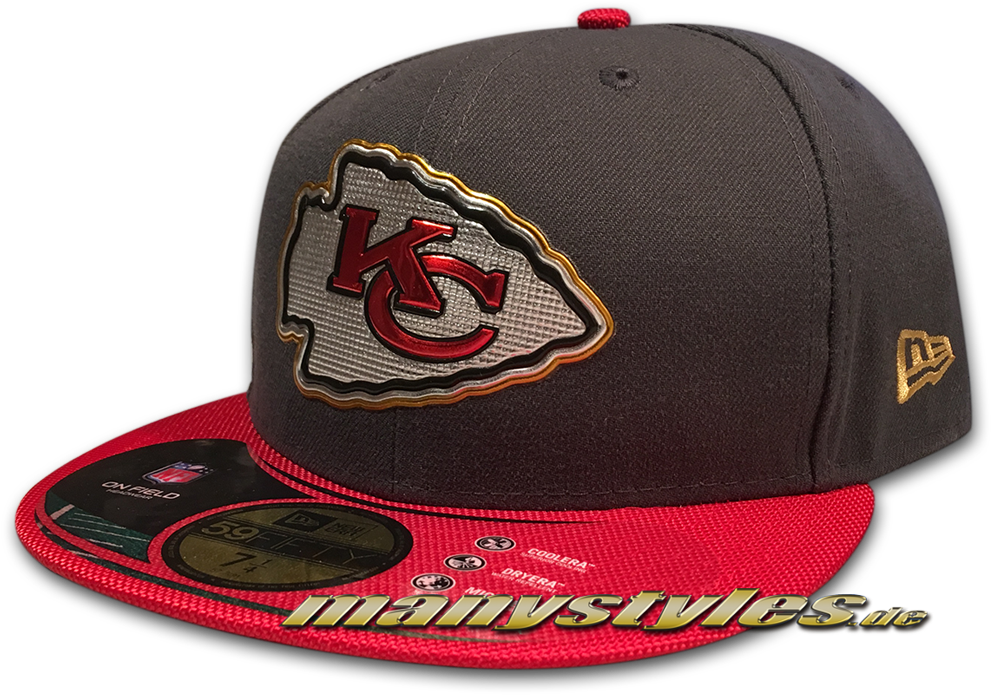 Kansas City Chiefs 59fifty Nfl Gold Collectionon Field - Kansas City Chiefs (1000x761), Png Download