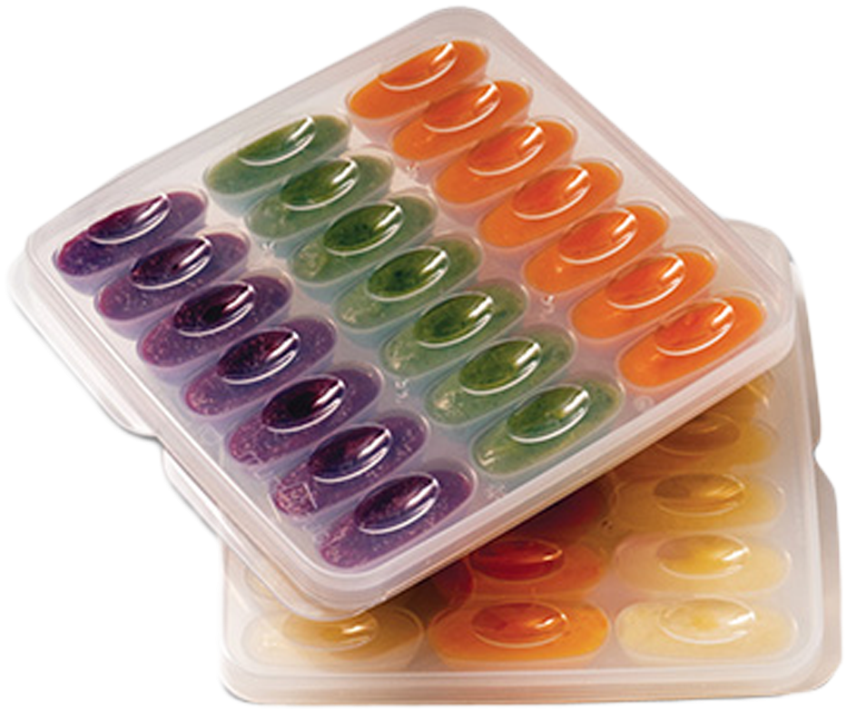 Baby Food Storage Cubes (1250x1250), Png Download