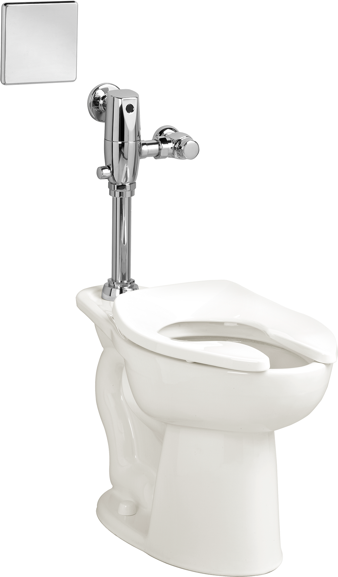 28 Gpf Toilet With Selectronic Exposed Ac Flush Valve - Toilet Bowl With Flush Price (2000x2000), Png Download