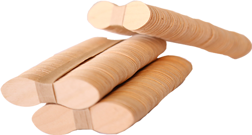 Disposable Cheap Small Wooden Ice Cream Spoon,mini - Spoon (750x750), Png Download