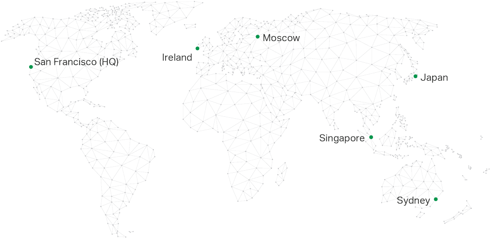 795 Folsom St - Map (1006x487), Png Download