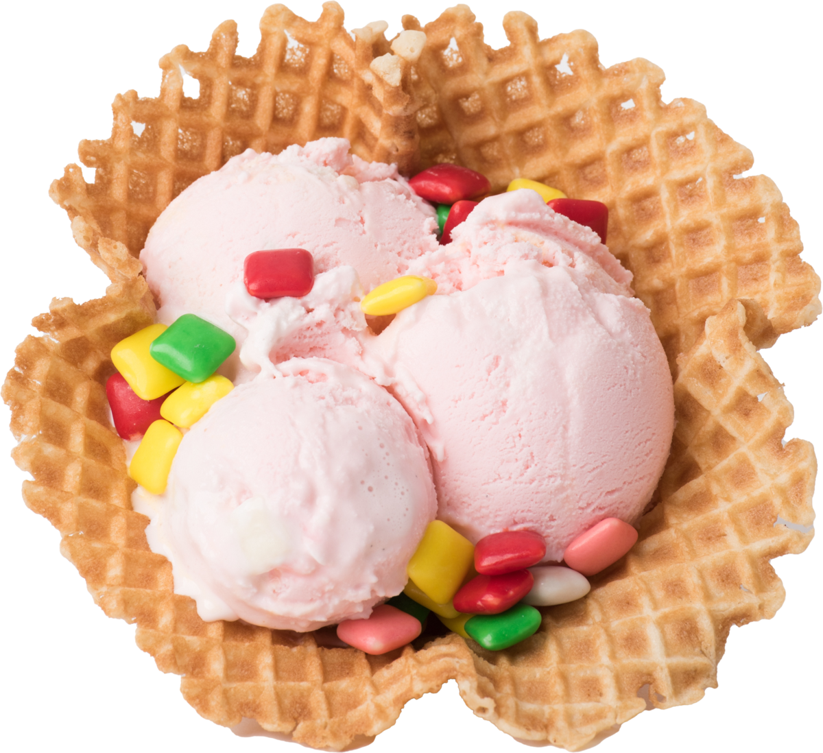Bubble Gum - Ice Cream (1200x1098), Png Download