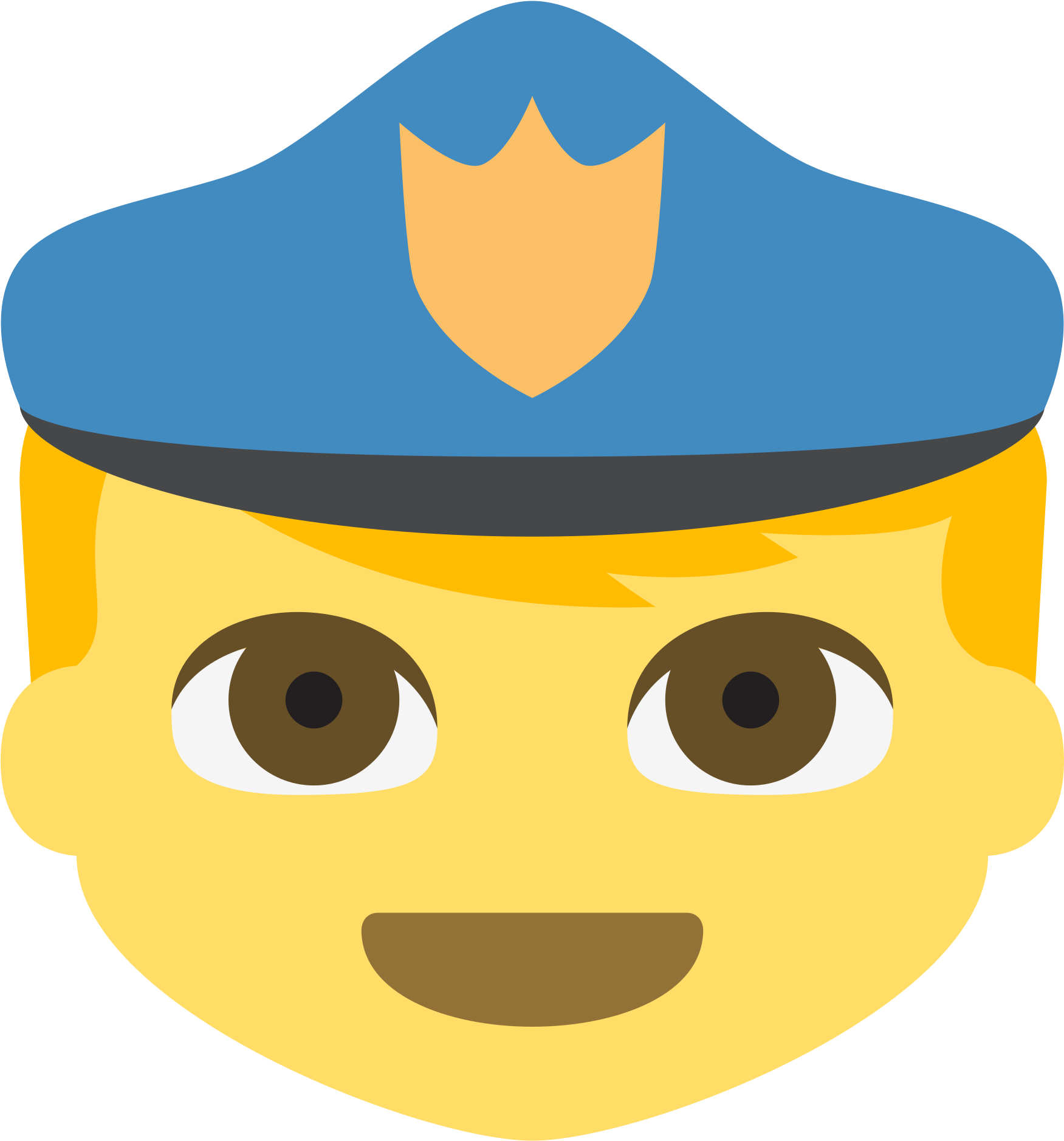 Open - Emoticon Police (2000x2000), Png Download