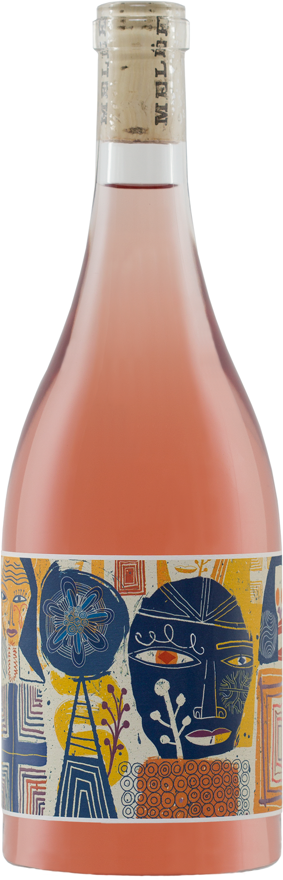 2016 Melée Rosé - Tuck Berkstoffer Tuck Melee, California (vintage Varies) (750x1948), Png Download
