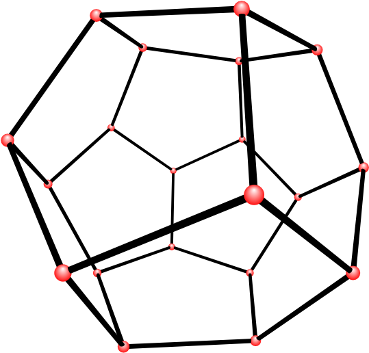 Dodecahedron - Diagram (600x600), Png Download