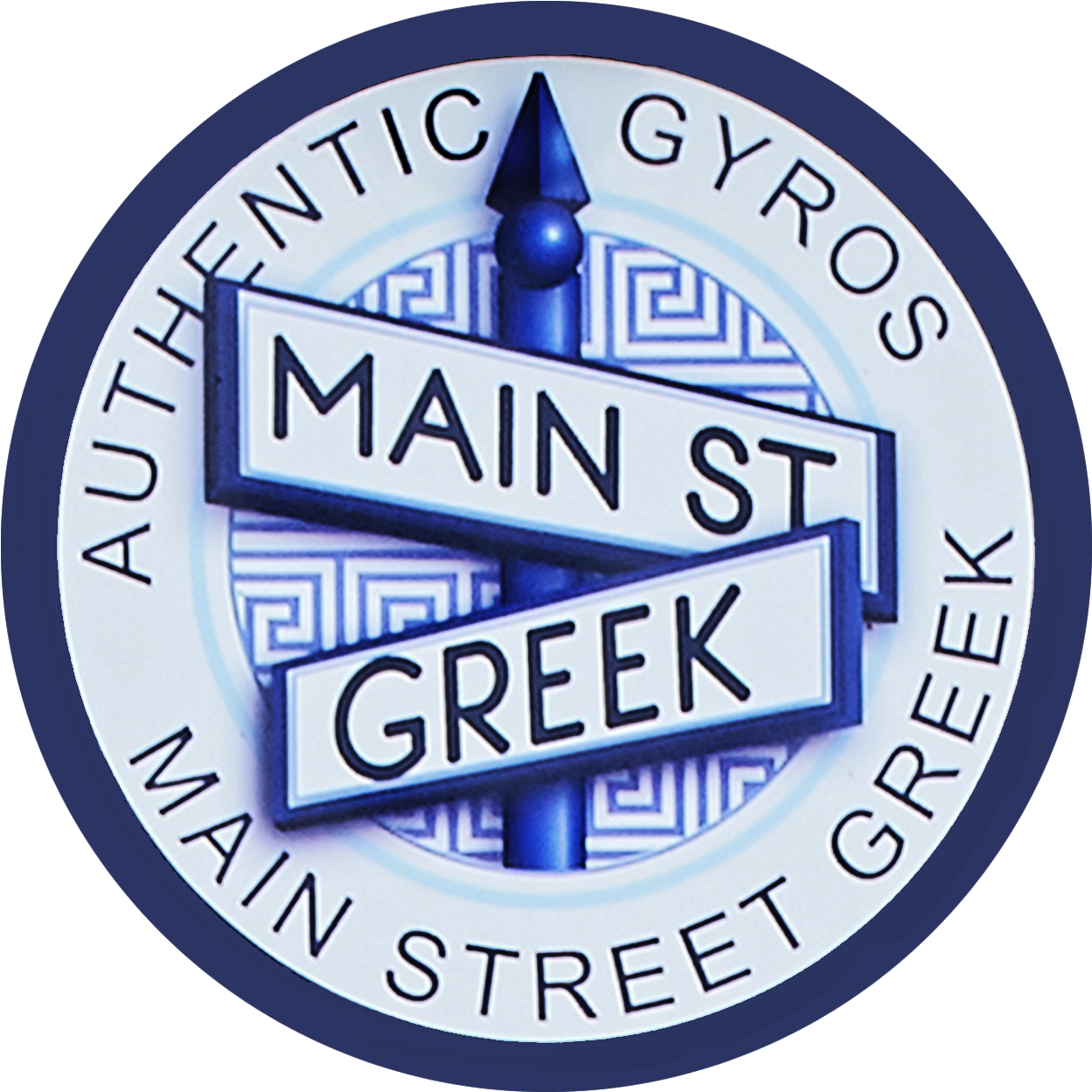Main Street Greek (1270x1260), Png Download