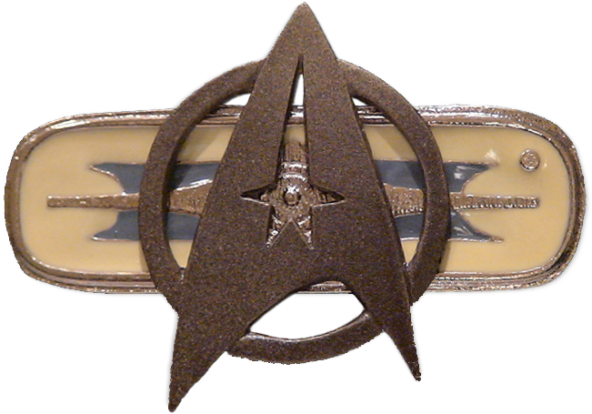 Star Trek Movie Insignia Pin (683x490), Png Download