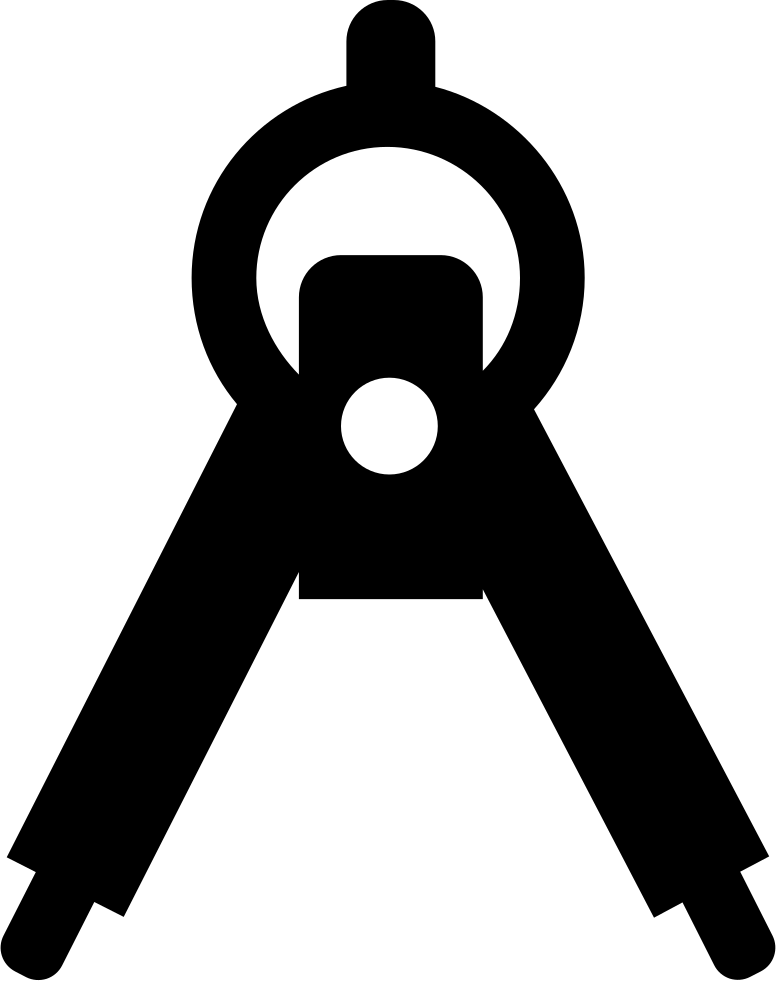 Compass Maths Drawing Tool Comments - Math Compass Graphic (776x981), Png Download