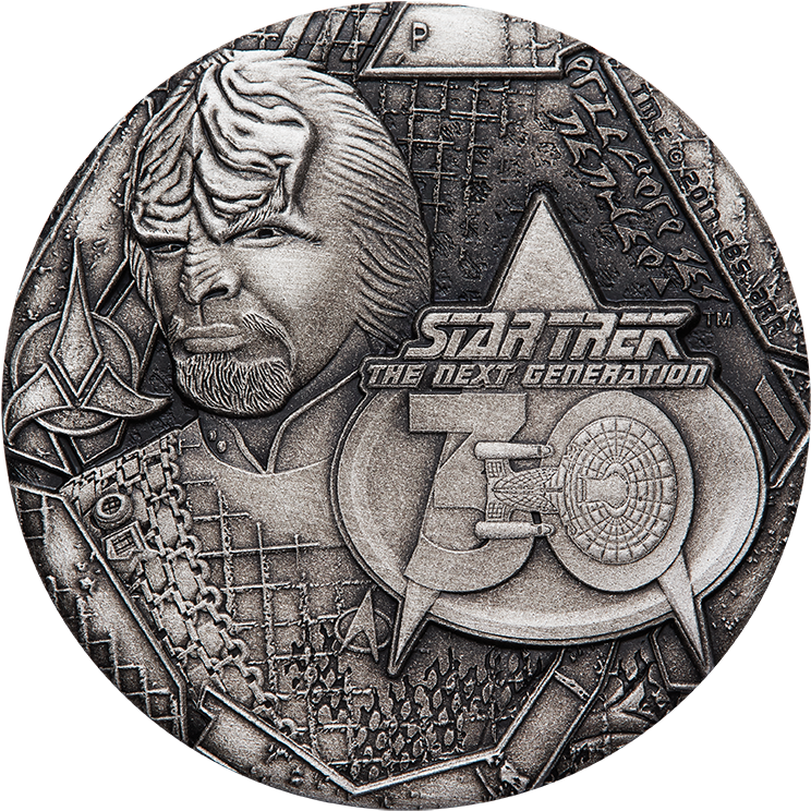 Lieutenant Commander Worf - Star Trek The Next Generation (767x767), Png Download