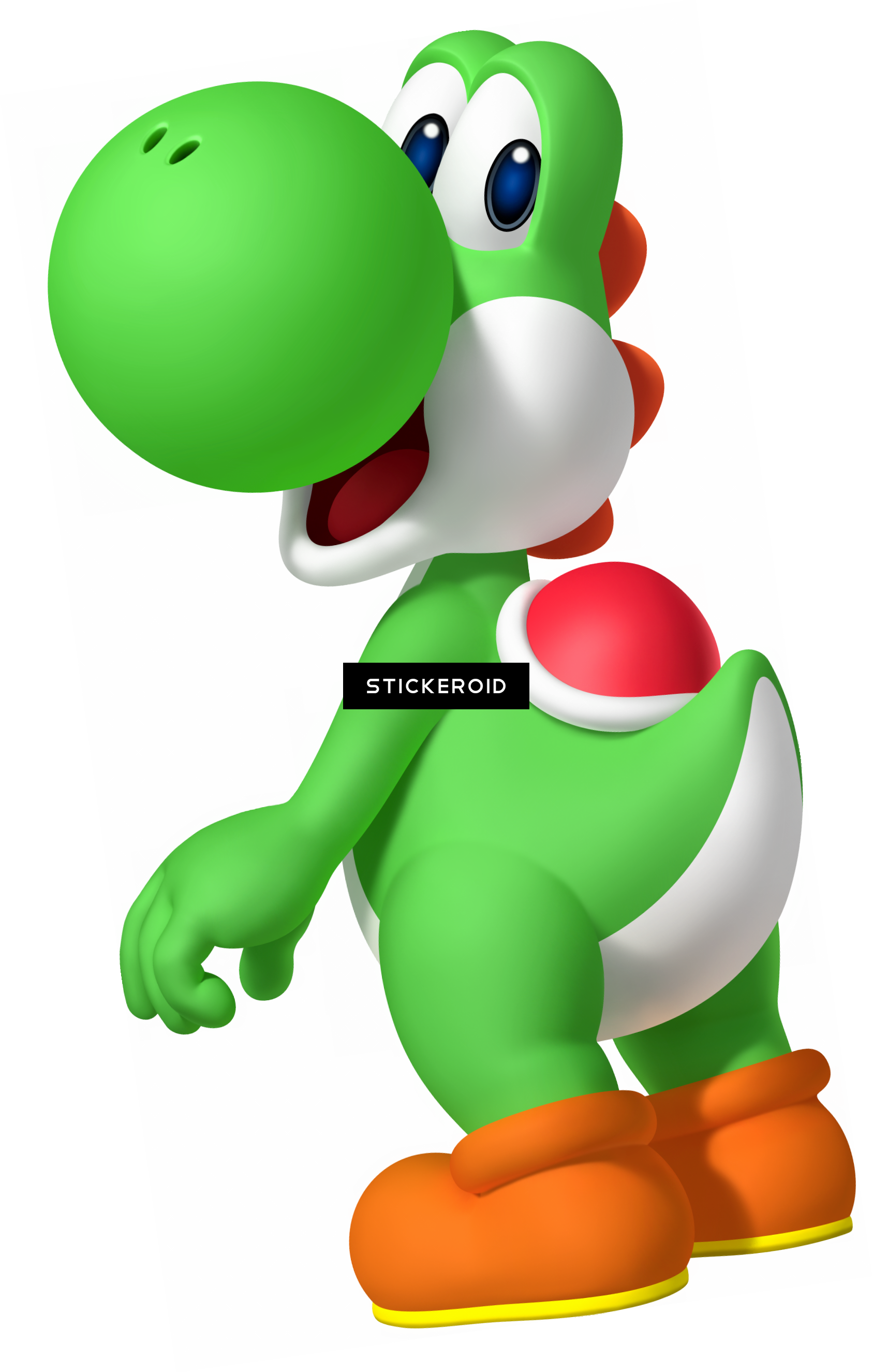 Yoshi - Mario Party Island Tour Yoshi (1687x2650), Png Download