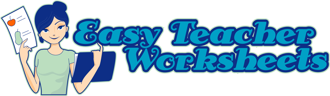 Worksheets For Teachers - Easy Teacher Worksheets (1096x316), Png Download