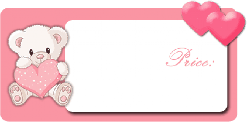 Free Png Best Stock Photos Valentine Frame White Bear - Transparent Png Image Valentine Frame (850x449), Png Download
