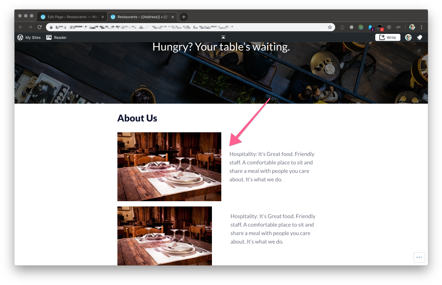 Business Theme Frontend (1525x989), Png Download