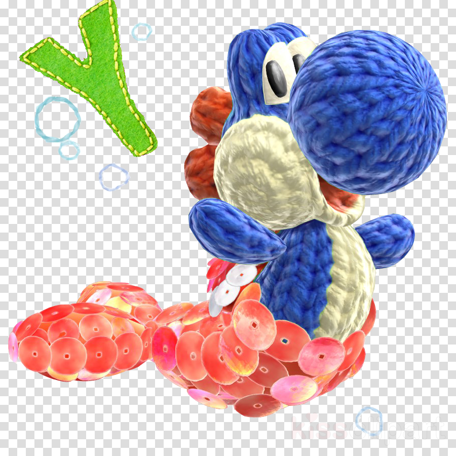 Yoshi's Woolly World Clipart Poochy & Yoshi's Woolly - Yoshi Wooly World Png (900x900), Png Download