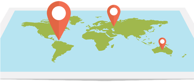 Are You Focusing Your Seo Efforts On Local Search - Vinco Vinco74716 World Map Educational Table Cloth (640x506), Png Download