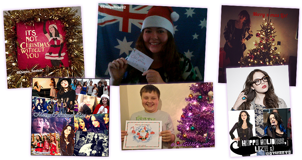 » 2012 Christmas Project » Liz Gillies Online « - Elizabeth Gillies Boyfriend (1000x530), Png Download