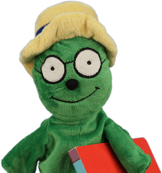 Primrose Puppet Og The Bookworm Holding A Book - Primrose Puppet Characters (920x780), Png Download