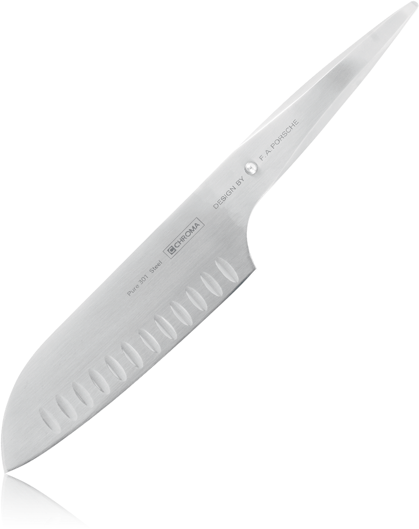 Santoku Knife View - Knife (1280x1280), Png Download