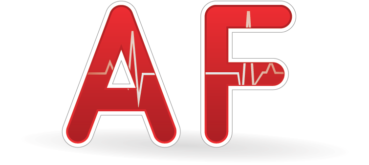 Atrial Fibrillation Related Stroke - Sign (801x491), Png Download