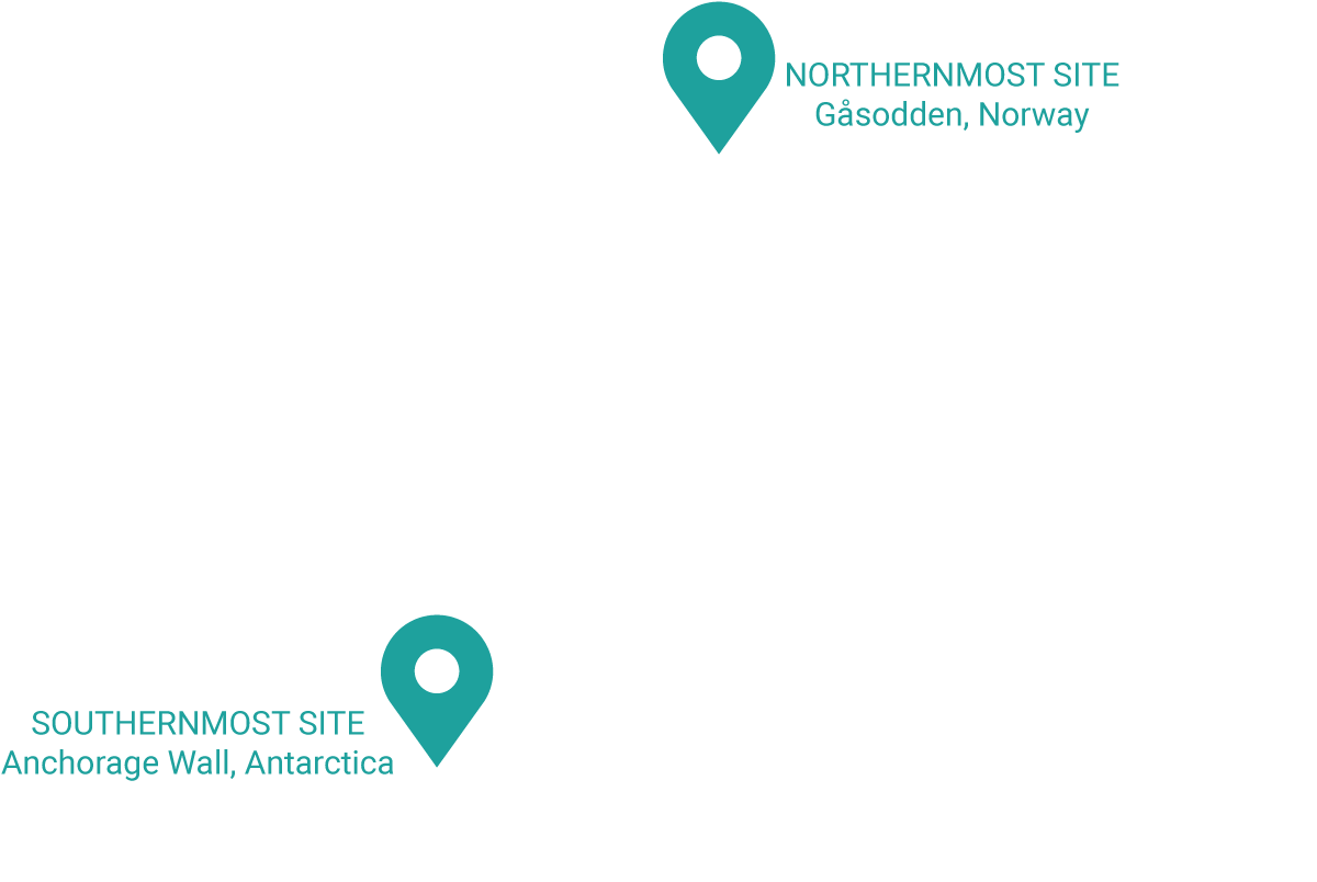 Latitudinal Degrees Spanned By Rls Surveys - Black And White World Map Unique Design Poster Print (1328x818), Png Download