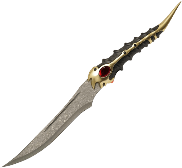 Catspaw Blade Dagger - Albus Dumbledore Wand (609x609), Png Download