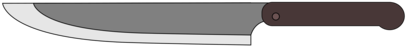 Utility Knives Knife Kitchen Knives Blade - Knife (530x750), Png Download